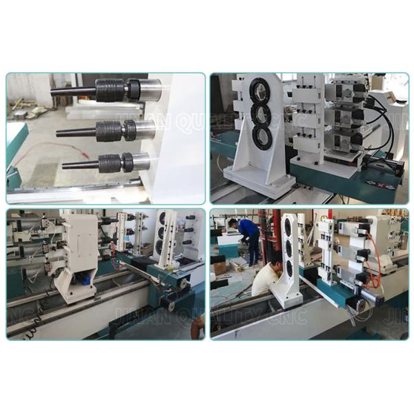 3 Axis Wood Turning Lathe Machine For Stair Balusters