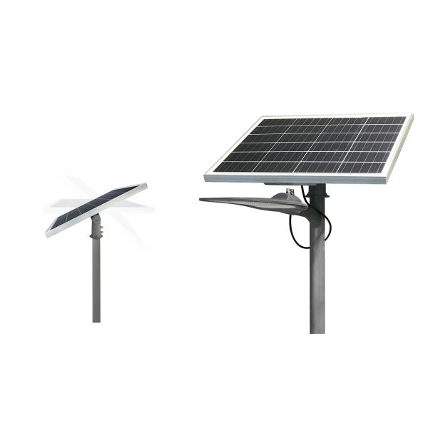 18V 100W 170Lm/W Solar Panel Road Light , 8000Lm Led Solar Street Light