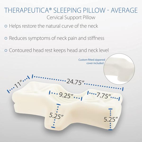 Customized Color Cervical Orthopedic Foam Pillow for Neck Shoulder Back Pain Relief
