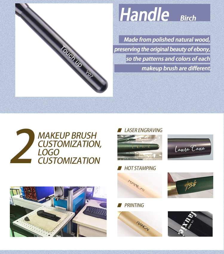 Pure Wool Precision Setting Brush, OEM/ODM Services Available-Product Code: Y07