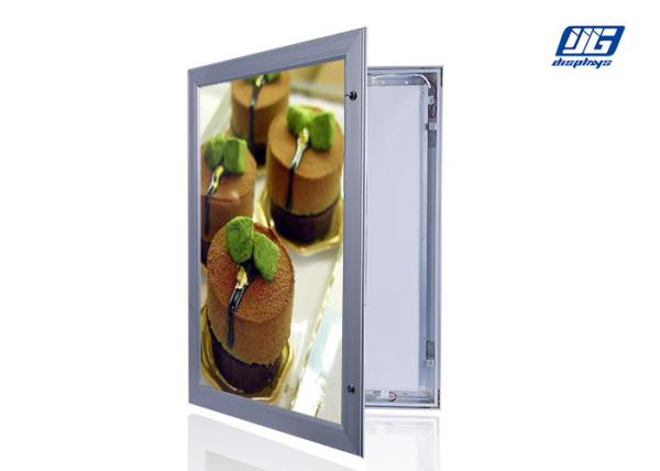 A0 Outside LED Lockable Light Box Wall Mounting Power Consumption 40w
