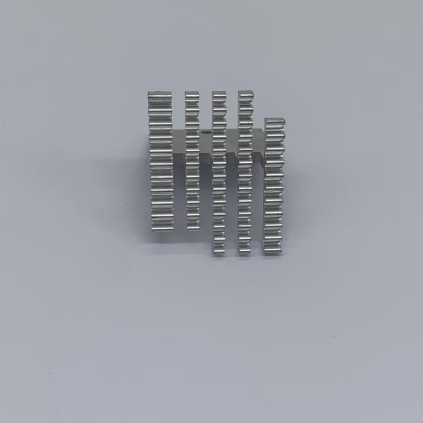 Stamping CNC Heatsink Fins Copper And Aluminium Alloy Material