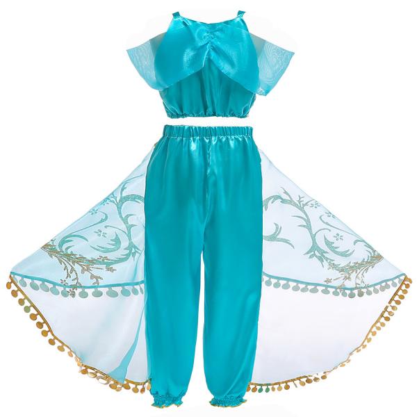 O vestido de S de Aladdin Magic Lamp Children ' traja acima o pingamento acima veste 47.2in respiráveis