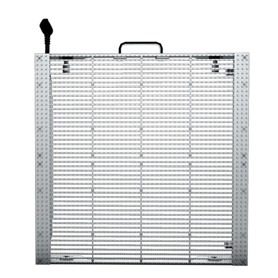 7mm Glass Transparent LED Screens Rental Billboard Excellent Heat Sinking