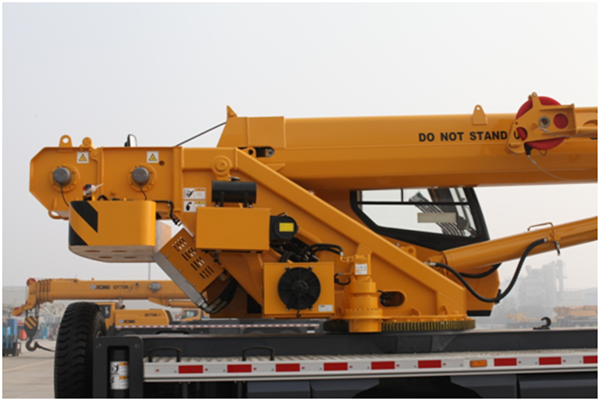 Grue principale jaune 30.5m 12t petit WP6.220E40 de camion du boom XCT12L4