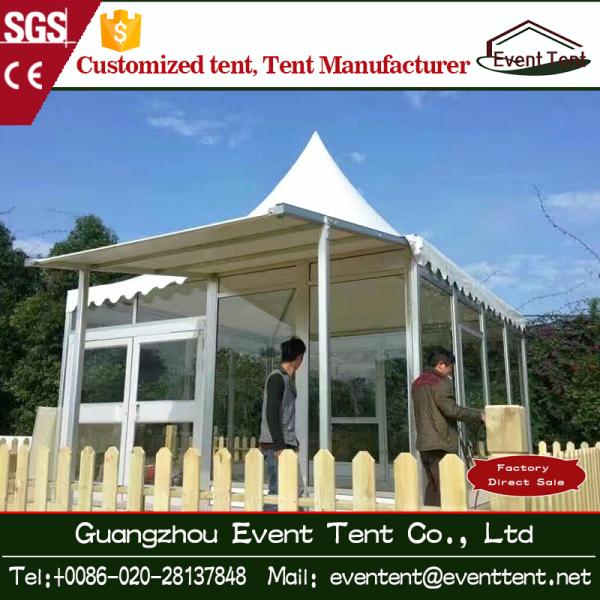 Glass Marquee Prefab Resort House Hotel Outdoor Camping Tents Luxury 5m * 5m