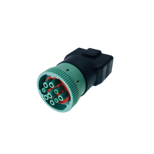 12V Charging Fits Volvo Truck 8 pin -16pin OBD OBD2 CAN BUS Diagnostic Connector Adapter Cable for Accurate Diagnosis