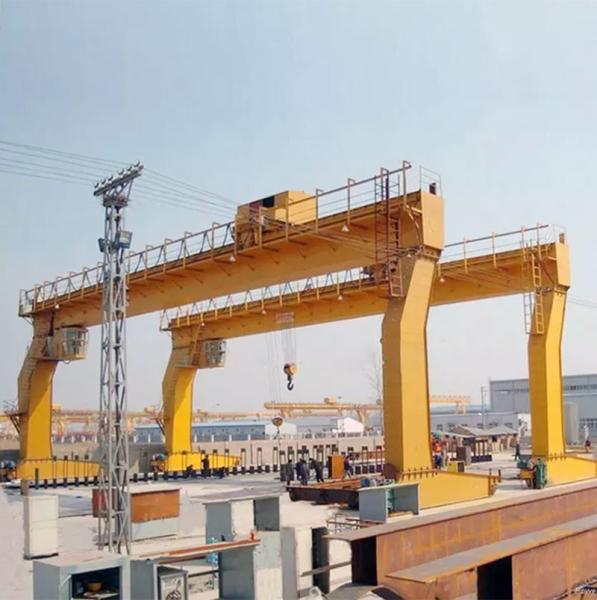 MHLP Trolley Type Single Beam Gantry Crane For Container Handling