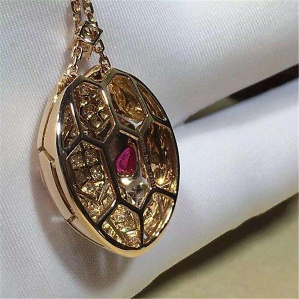 Bi Serpenti series Snakeheads Necklace 18k gold white gold yellow gold rose gold  diamond  necklace