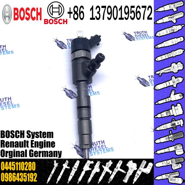 0445110280 инжектор дизельного топлива распылителя форсунки 0986435192 Bosch