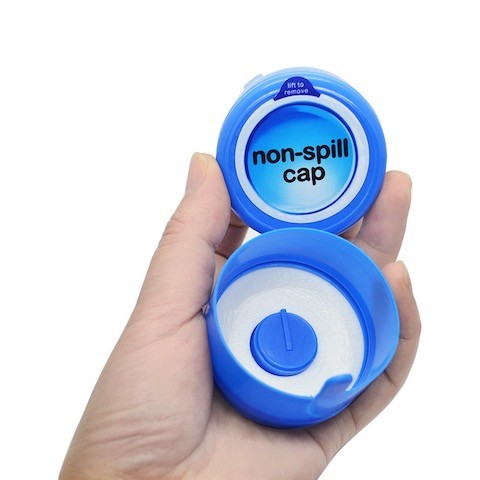 Blue Non Spill Caps 5 Gallon For 20 Liter 55 Mm Neck Water Bottle