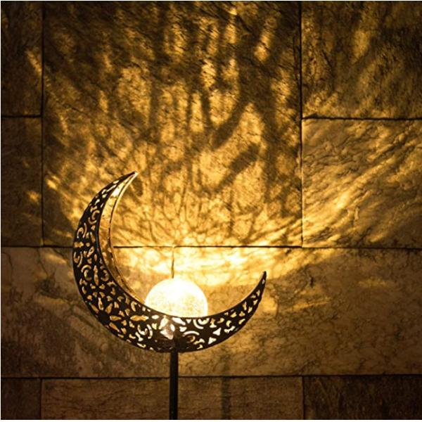 Warm 1.20Volt 40Inch Glass Globe Solar Garden Lights