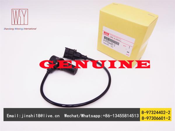 Isuzu Genuine and Brand New Fuel Crankshaft Sensor 8-97324402-2, 8973244022，8-97306601-2， 8973066012