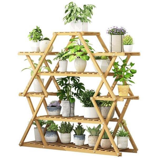 Living Room Storage Holders Large Capacity Plants Pot Stand for Indoor and Outdoor Decoration