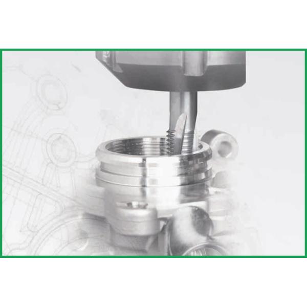 High Speed Steel Straight Flute Tap , DIN 376 Flat Bottom Tap For Drilling Machine