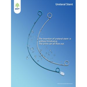Larger Diameter Ureteral Stent Placement Hydrophilic Allium Stent Surgical Supplies