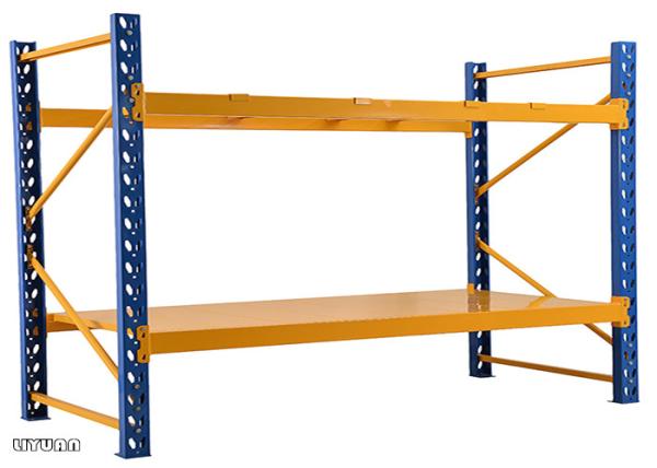 Anti Corrosion Warehouse Storage Shelves , Industrial Warehouse Shelving Robot Welding