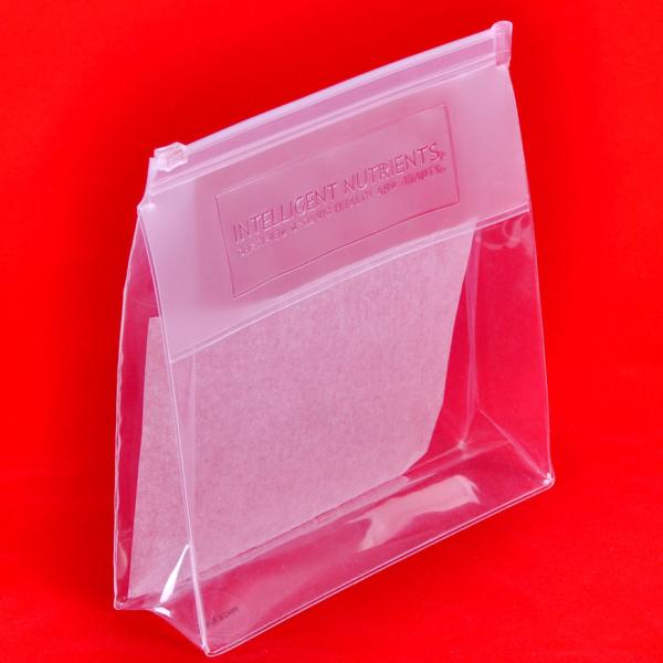 Malote plástico claro do zíper de SA8000 0.25mm, ISO14001 EVA Zipper Bag