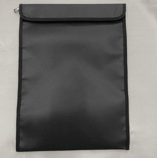 Silicone Coated Fiberglass A4 Fireproof Cash Bag Money Cash Envelope 13.4 X 9.8 Inches