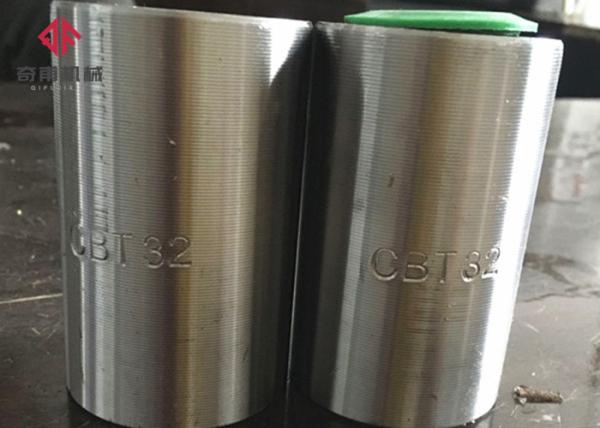 1.75mm Pitch Rebar Joint Coupler , Construction Tool Stainless Steel Rod Couplings