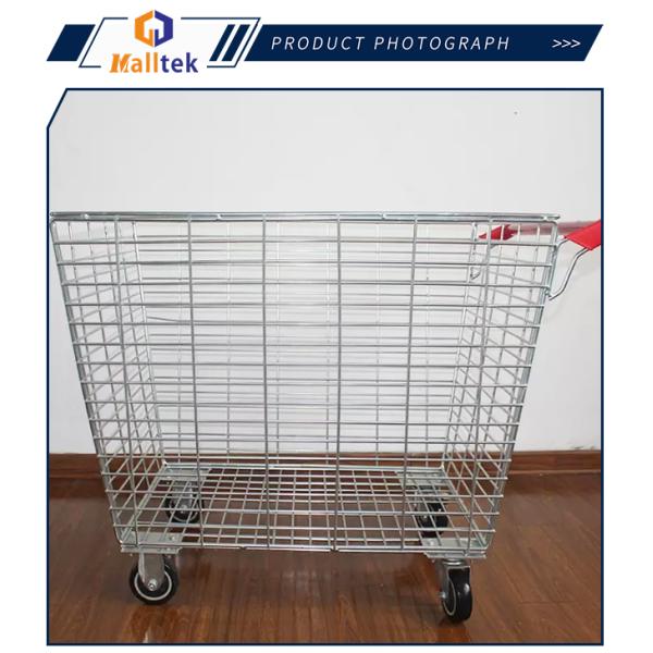 Warehouse Heavy Duty Rolling Container 500KGS Logistics Trolley