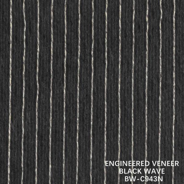 2500-3100 мм деревянный фанера черный риппл 943N черно-белый для стенного покрытия