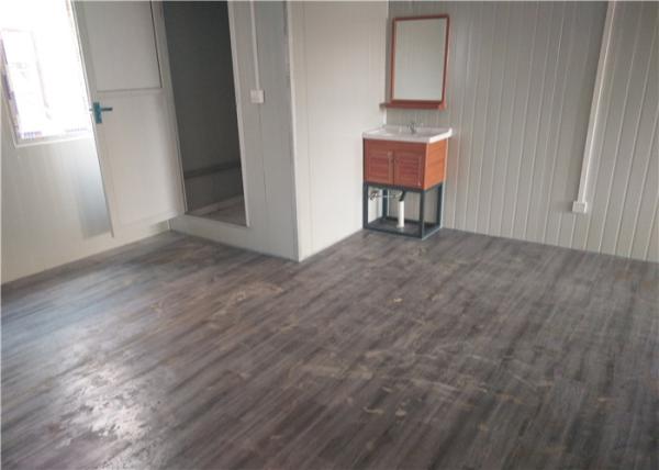 Tipo luxuoso casa de aço de T da casa pré-fabricada da luz de painel do sanduíche para a sala de aula