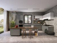 Armoires de cuisine en acier inoxydable L' élégance moderne rencontre la durabilité ultime