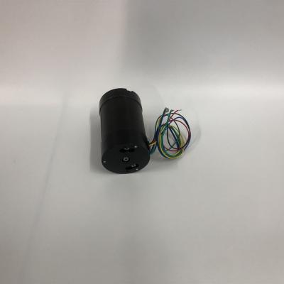 O CE de alta qualidade 24V 57mm redondo habilitado 0.2N.m 3000rpm de China avaliou o motor do bldc da velocidade usado para carros elétricos