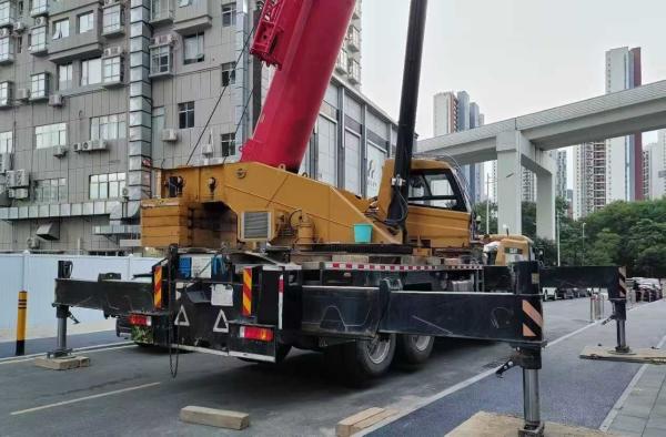 Grue sur camion Sany 80T STC800T6, grue de levage lourde, grue d'occasion 2020
