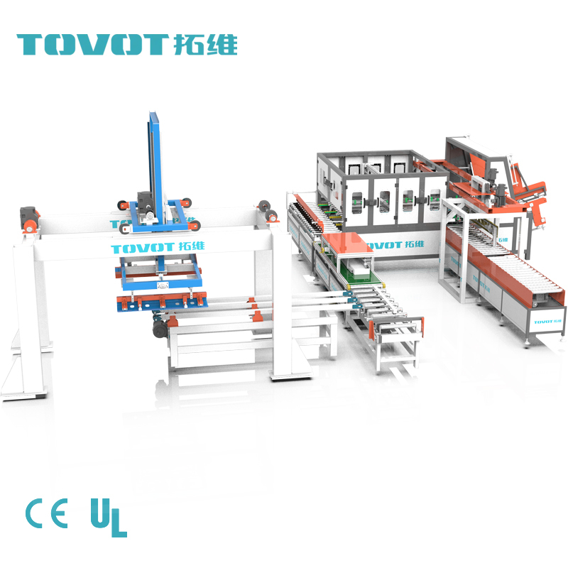 PLC Control Automatic Packaging Machine Easy Operation For End Of Line Carton Packing Systems
