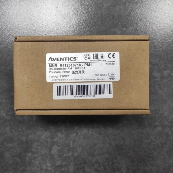 精度と耐久性 AVENTICS R412010718 圧縮空気と水力油のための気圧スイッチ