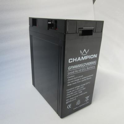 Long Life 2v 600Ah Sealed Maintenance Free Lead Acid Battery 47kg