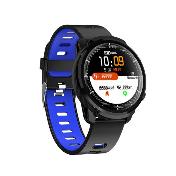Monitor completo Smartwatch da pressão sanguínea de Bluetooth de um toque de 1,3 polegadas