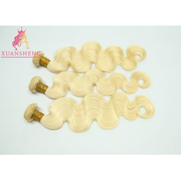 Cuticle Aligned 100% 613 Human Hair Body Wave Extensions 100g Weight