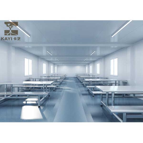 Labor Quarters Pre Built Container Homes Customized Color With Bathroom And Kitchen