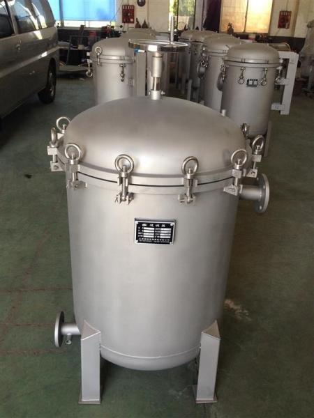 Stainless Steel Sanitary SS Bag Filter Housing for Water Purification in Food Beverage