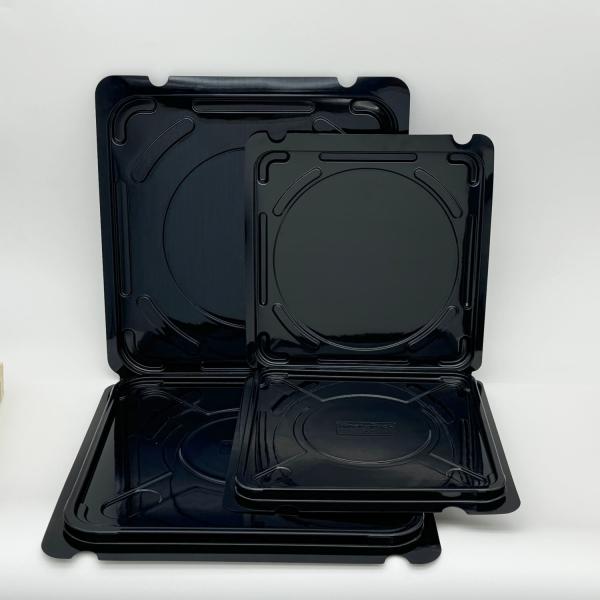 Lightweight PET Clamshell Vacuum Formed Boxes For Semiconductor Wafer