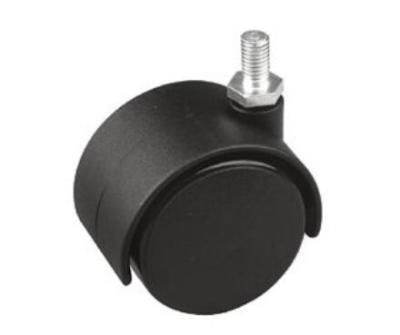 Screw Furniture Caster Wheels With Brakes , Office Chair Caster Wheels