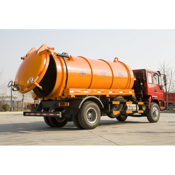 SINOTRUK HOWO Sewage Suction Truck 10000L-15000L 4X2 6 Wheels Liquid Waste Trucks