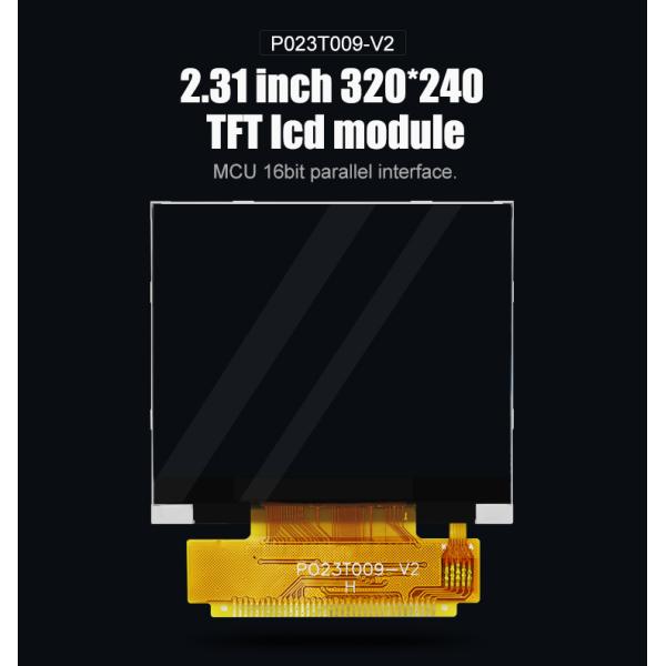 Polcd 2,31 дюйма 320x240 Разрешение 8080 MCU интерфейс ILI9342C Цветный ЖК-дисплейный модуль