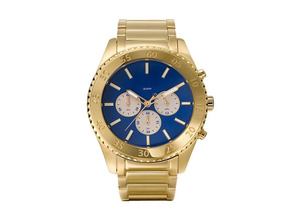 Mens Stainless Steel Waterproof Watch Quartz Movt With Small Seconds