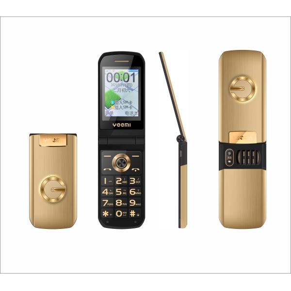 Keyboard Dual SIM Card Flashlight Magic Voice YEEMI G9000 Flip Mobile Phone 2.6'