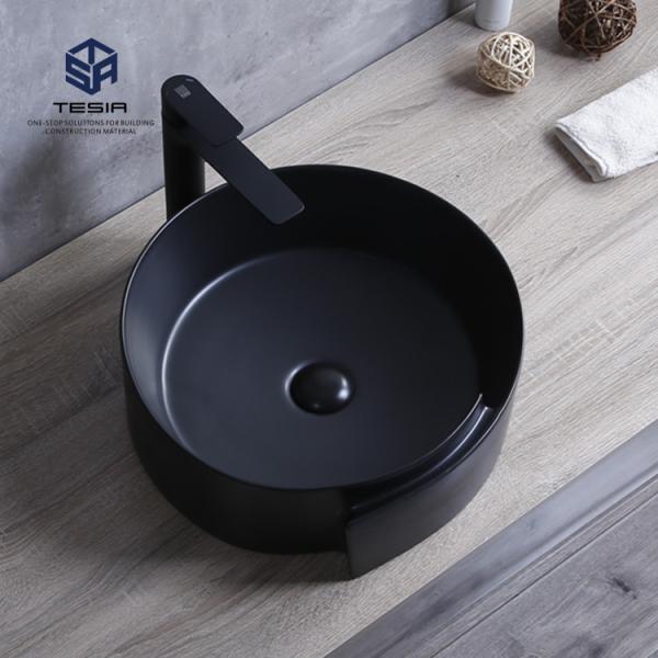 Современная ванная керамическая золотая черная раковина столешница санитарные принадлежности