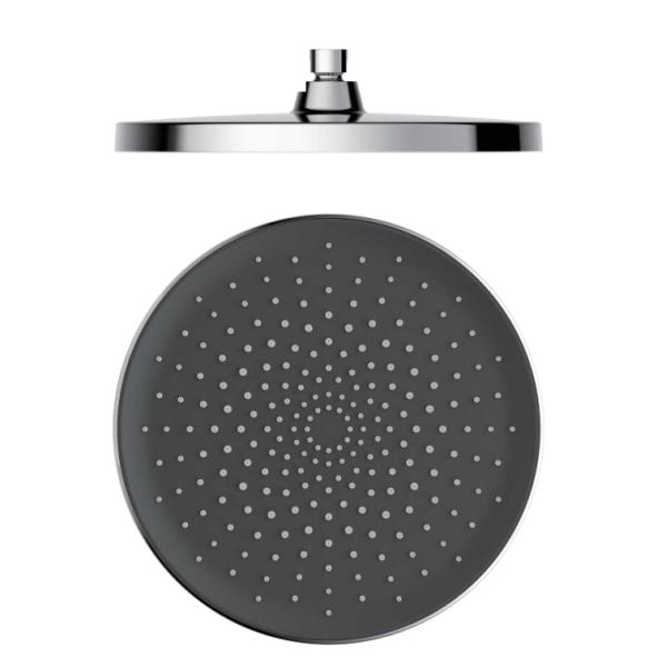 Round Wall Mounted Rain Fall Shower Head with Single Handle and Without Slide Bar