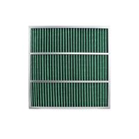 G3 G4 Prefiltro de ar 5um Painel dobrável retangular para substituição de HVAC