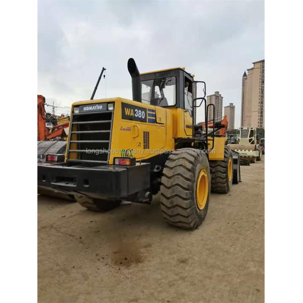 Komatsu WA380-3 Secondhand Loader with Komatsu SA6D114 Engine and Low Working Hours