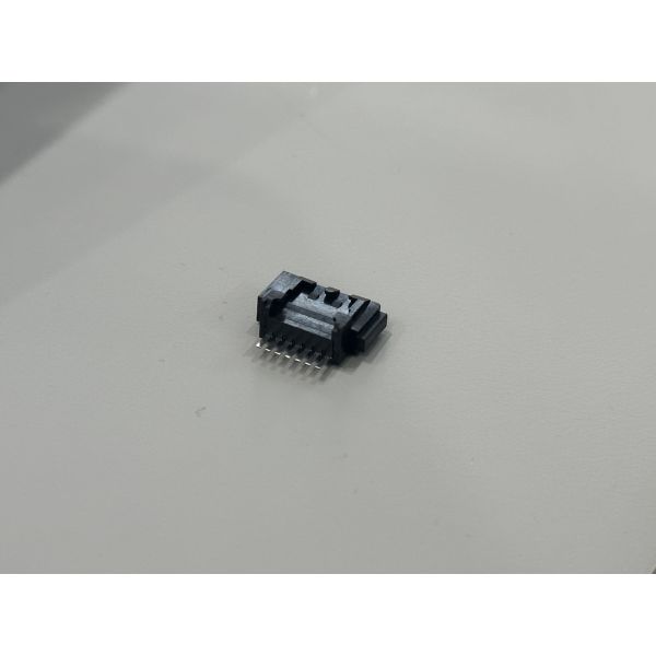 1.0mm pitch SMT female connector 10 pin low-profile PCB signal connector for compact electronic devices, automotive control boards and customized wire harness transmission solutions applications