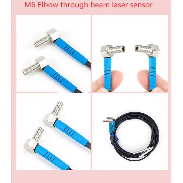 LUOSHIDA небольшое до локоть/загиб датчика лазера луча 90 градусов