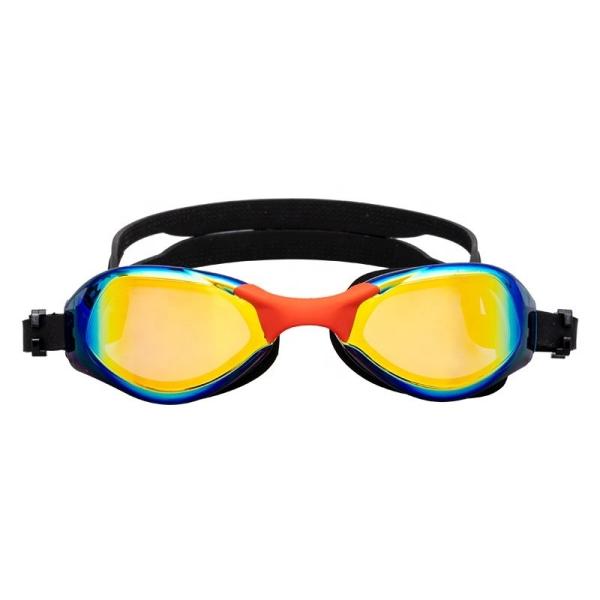 Fashionable Adult Swimming Goggles Electroplated No Fog Swim Goggles
